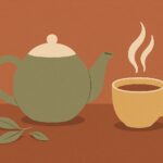 Ilustración de té e infusiones — Aromas de Té